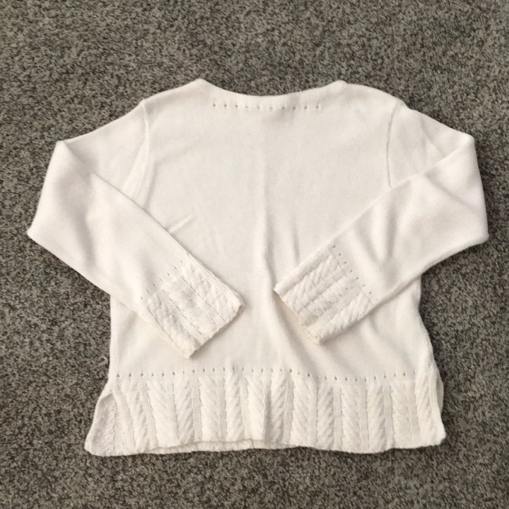 White sweater